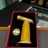 Jobon Torch Gas Gun Lighter | Yellow Gold | Gift Boxed